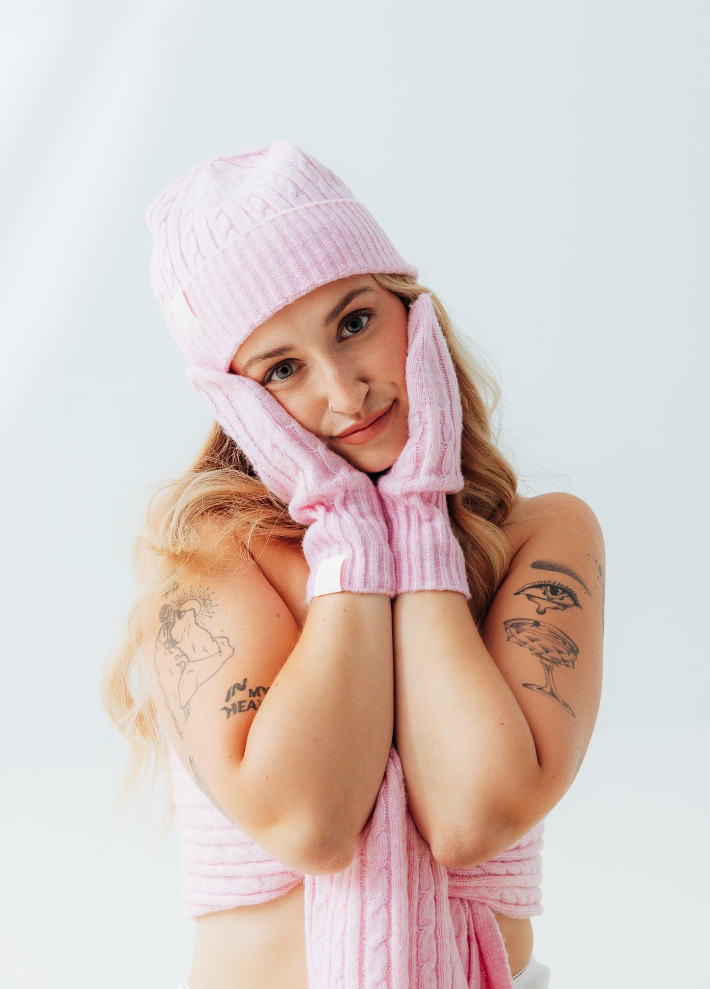 LG Winter SET Baby Pink Bundle