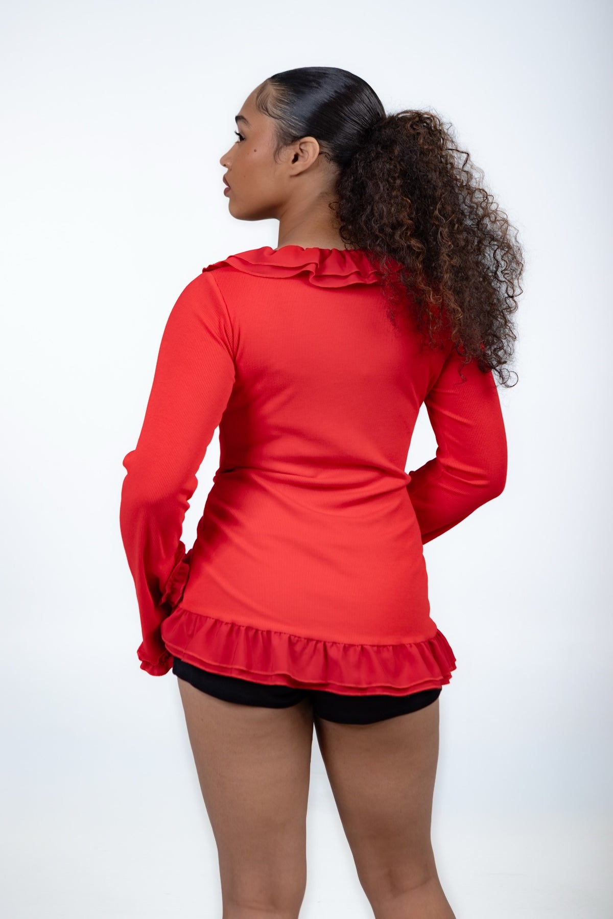 The Anastasia Ruffle Top