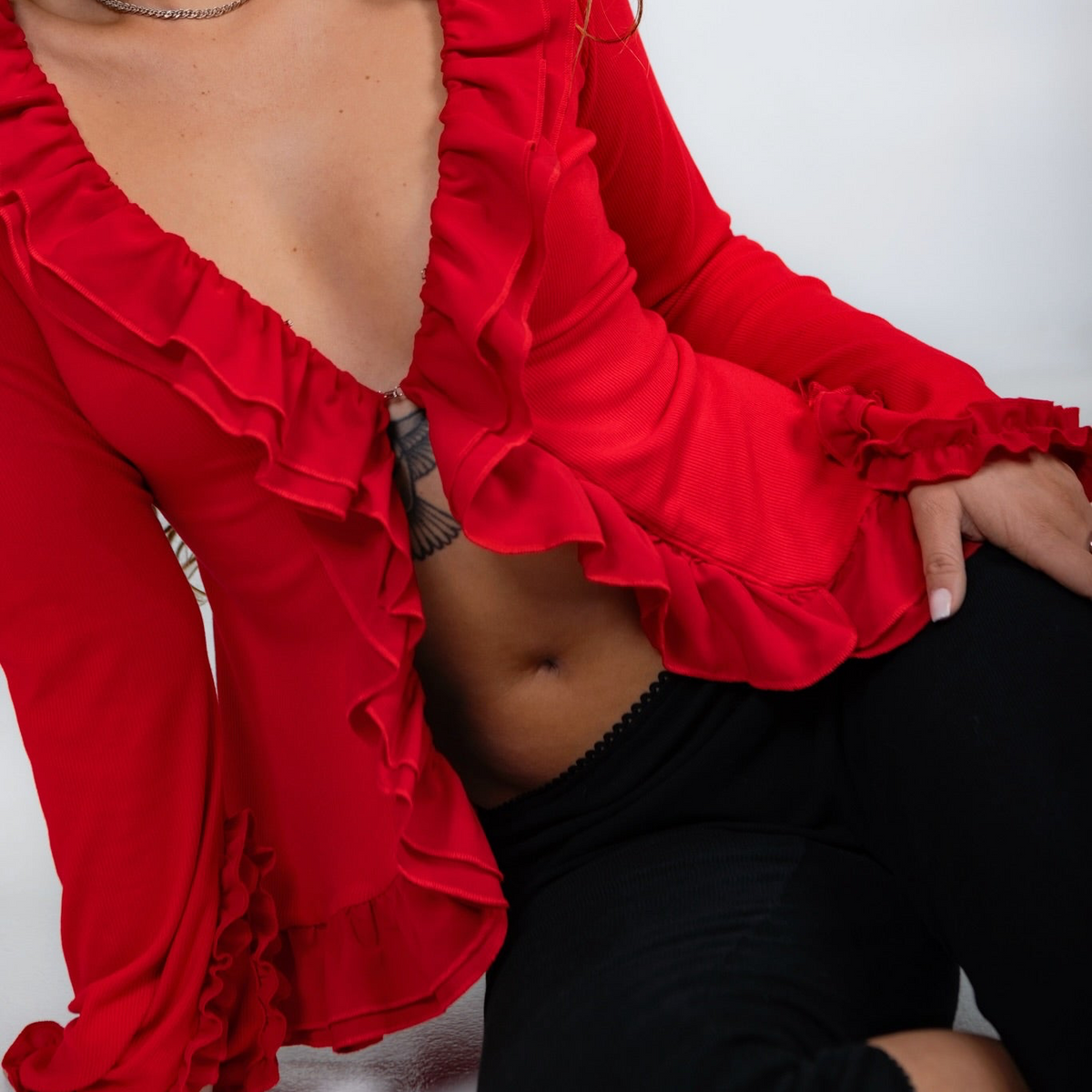 The Anastasia Ruffle Top