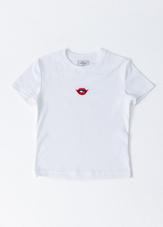 Classic Logo TEE White